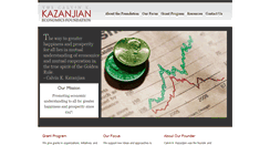 Desktop Screenshot of kazanjian.org